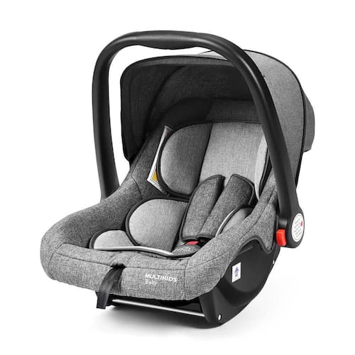 imagem-Bebe Conforto Rest - 0 A 13 Kgs - Cinza - Multikids Baby - Bb407