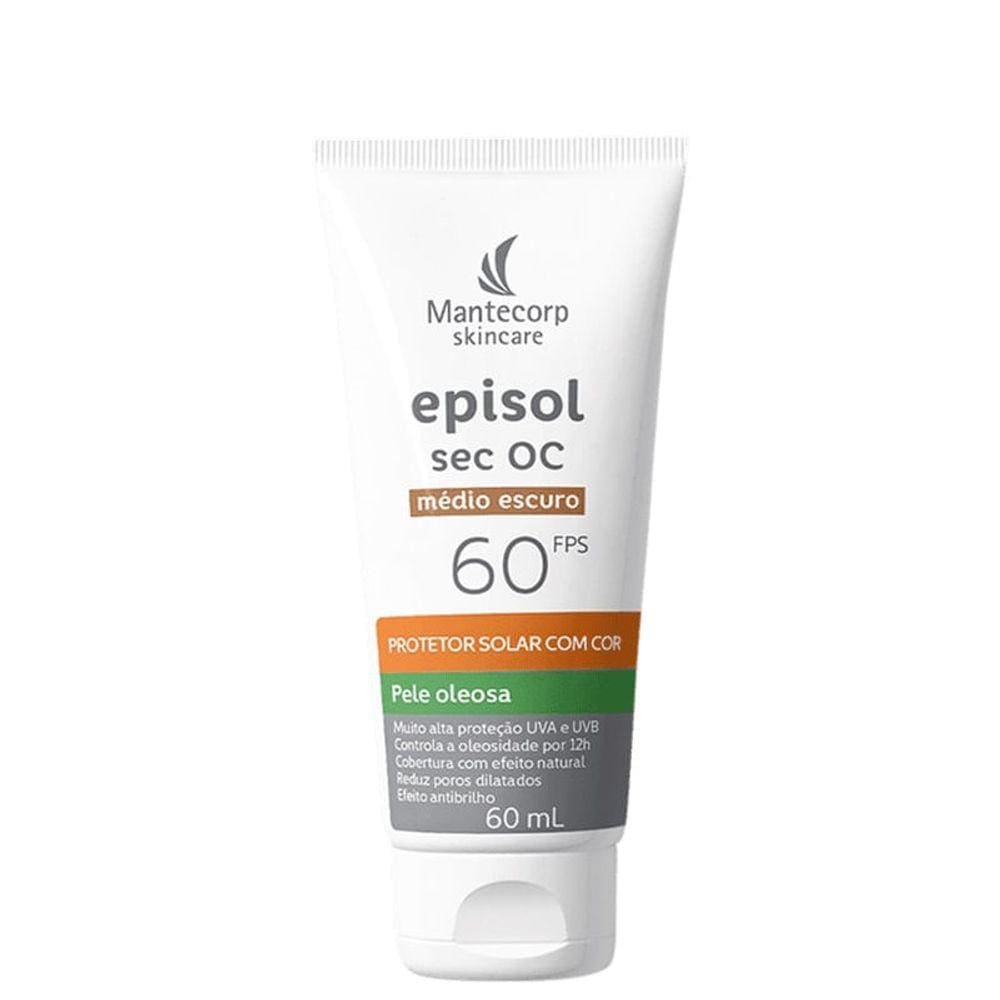 Episol Sec OC FPS60 Médio Escuro 60ml