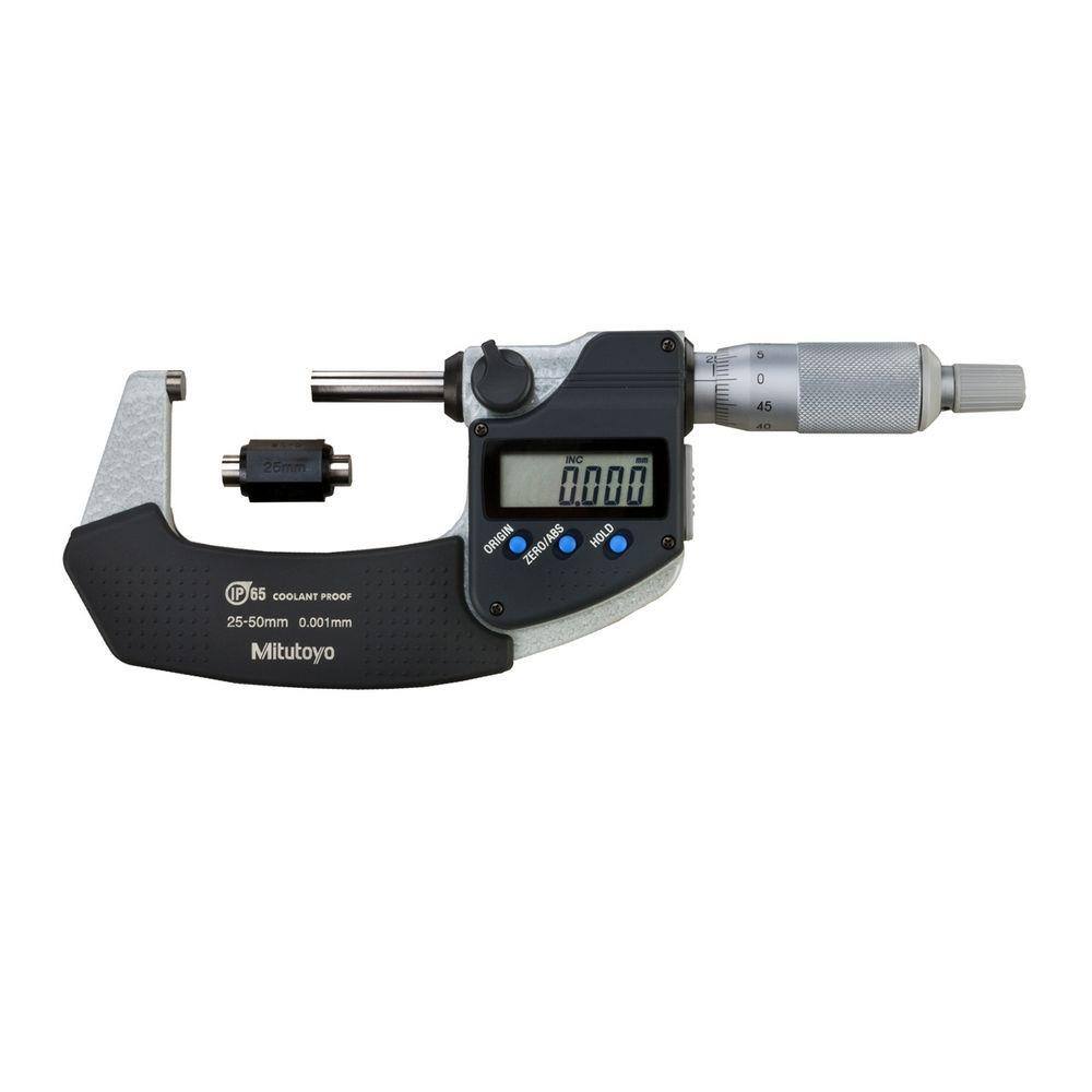 Micrometro Ext Digital 25-50 Mm 0,001Mm Ip65 C/ Saida Spc 293-231-30 Mitutoyo