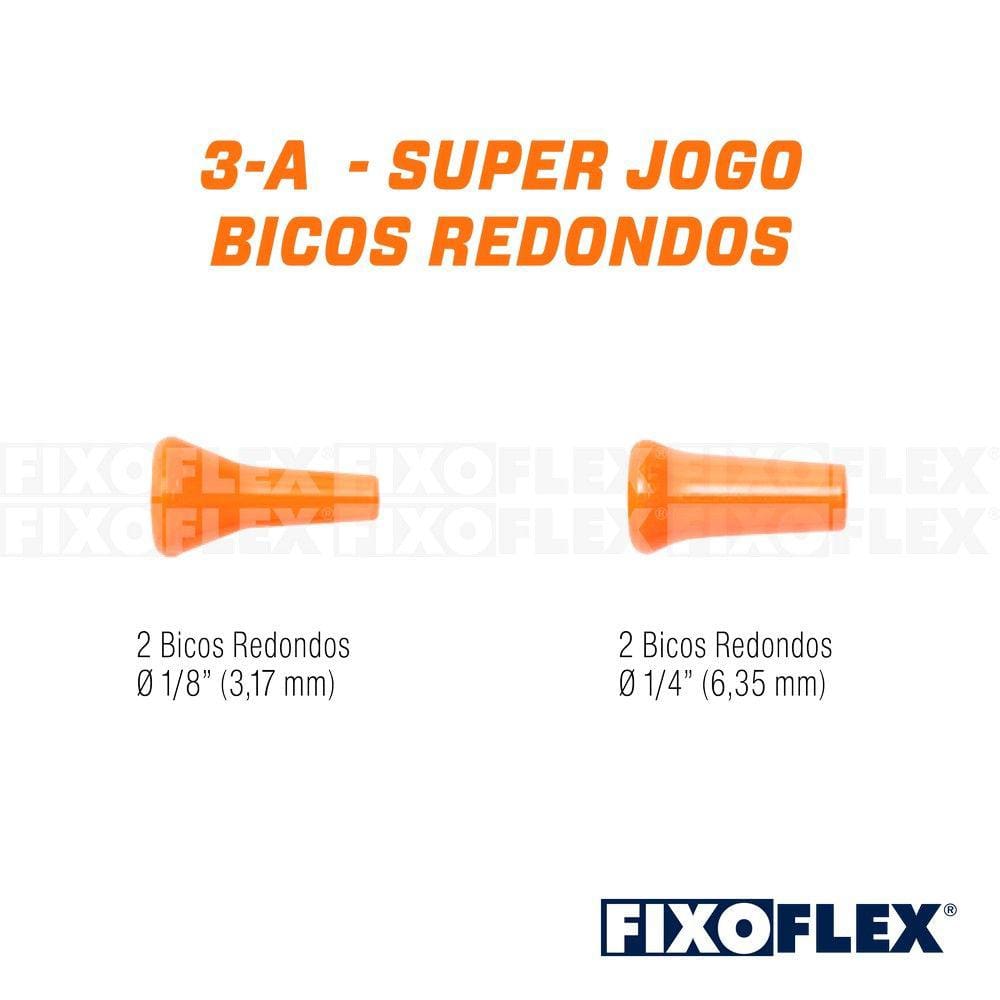 Fixo Flex A 1/4 3A Bico Redond