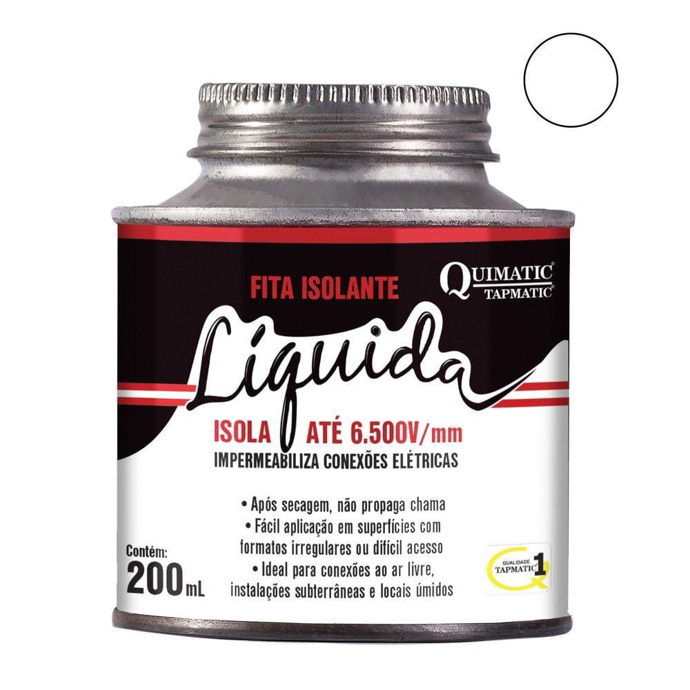 Fita Isolante Liquida 200Ml Branca