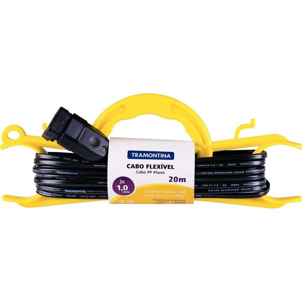 Extensão Cabide 1 mm² Tramontina 20 m Tramontina