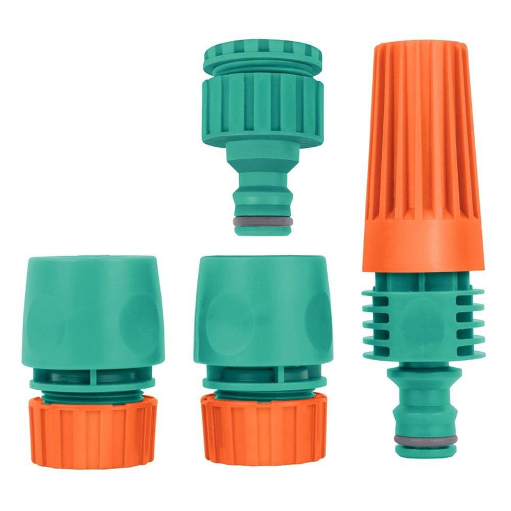 Conjunto para Irrigação Tramontina com Engates Rápidos e Esguicho 4 Peças Tramontina