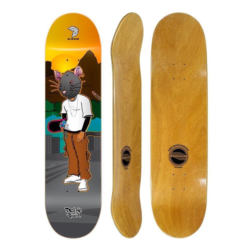 Shape Cisco Skate Fiber Decks Streetstyle 8.25 8.25