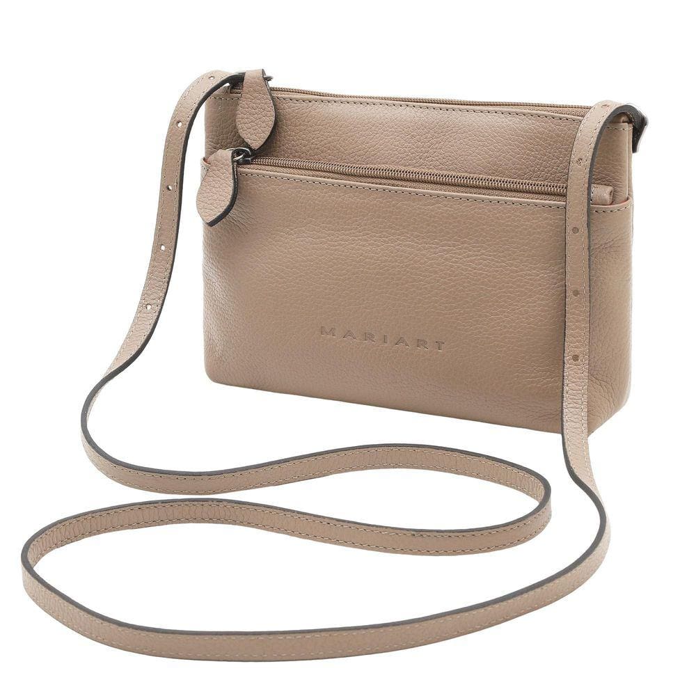 Bolsa Feminina Transversal De Couro Legítimo Mariart Ágata