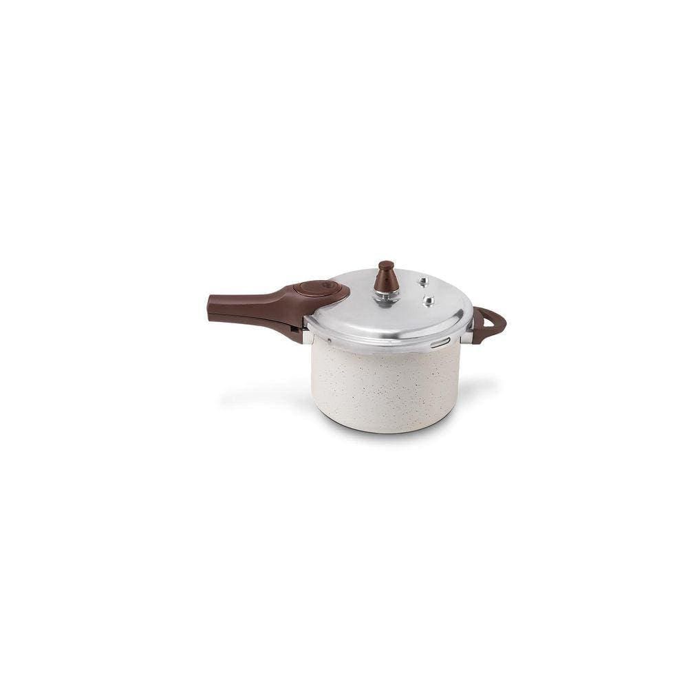 Panela Pressão Antiaderente Brinox Pressure 4,2L Vanilla