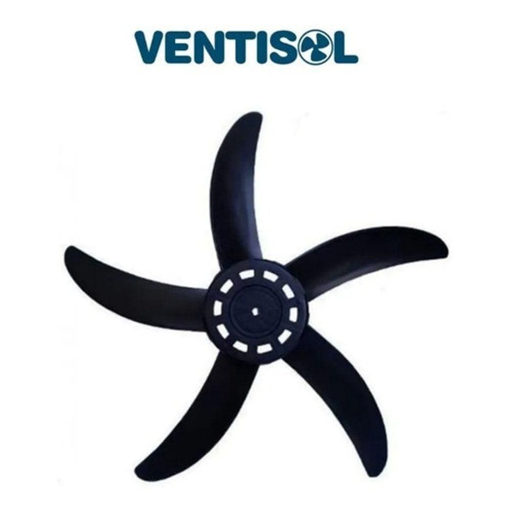 Hélice Circulador Ventisol 50cm 5 Pás Furo Reto