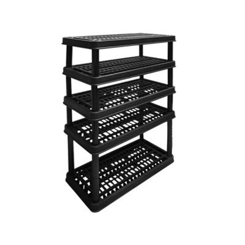 Estante Modular Reforçada Plástica 5 Prateleiras Antares
