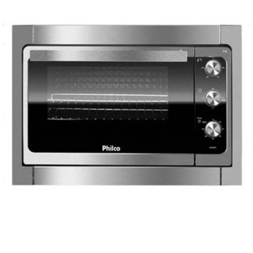 imagem-Forno Elétrico de Embutir Philco 55 Litros PFE55E, 1600W, Inox - 110V