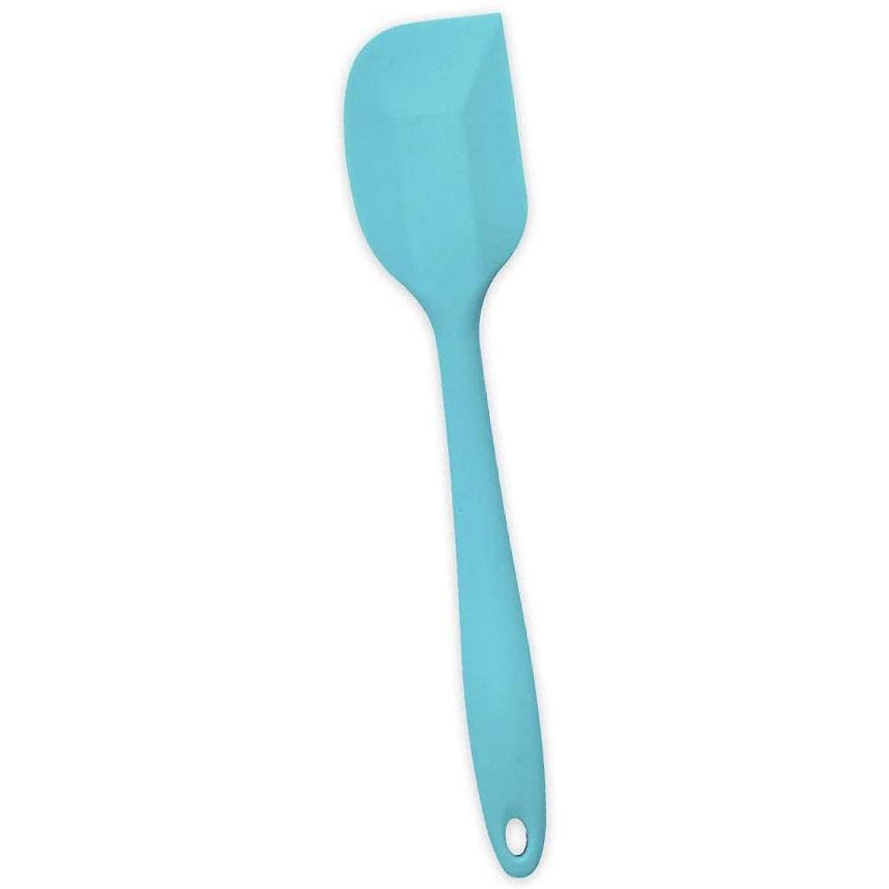 Espátula de Silicone Duplo Reta Pão Duro Verde Oikos
