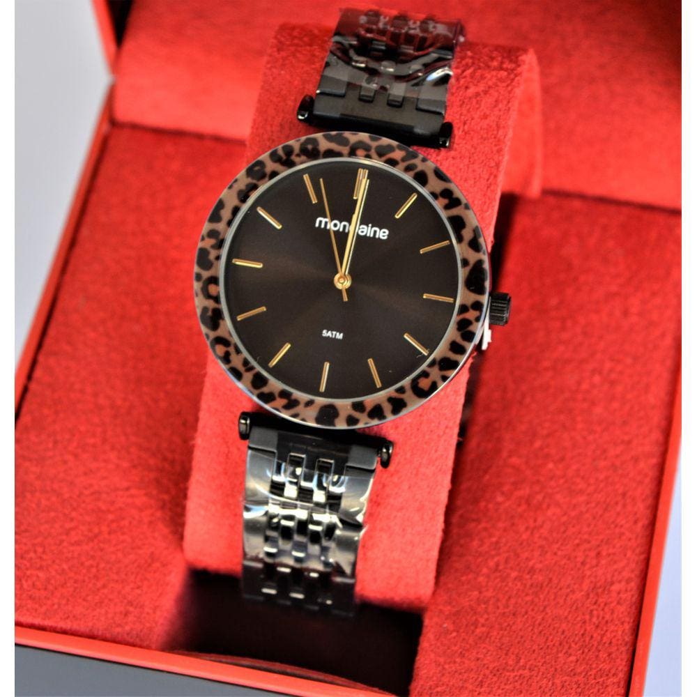 Relogio Mondaine Feminino Preto 32372Lpmvpe2