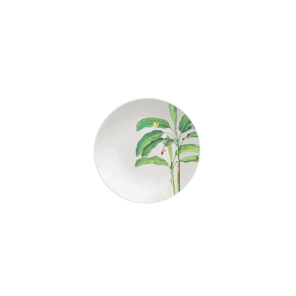 Prato Sobremesa Tramontina Graziela em Porcelana Decorada 19 cm Tramontina
