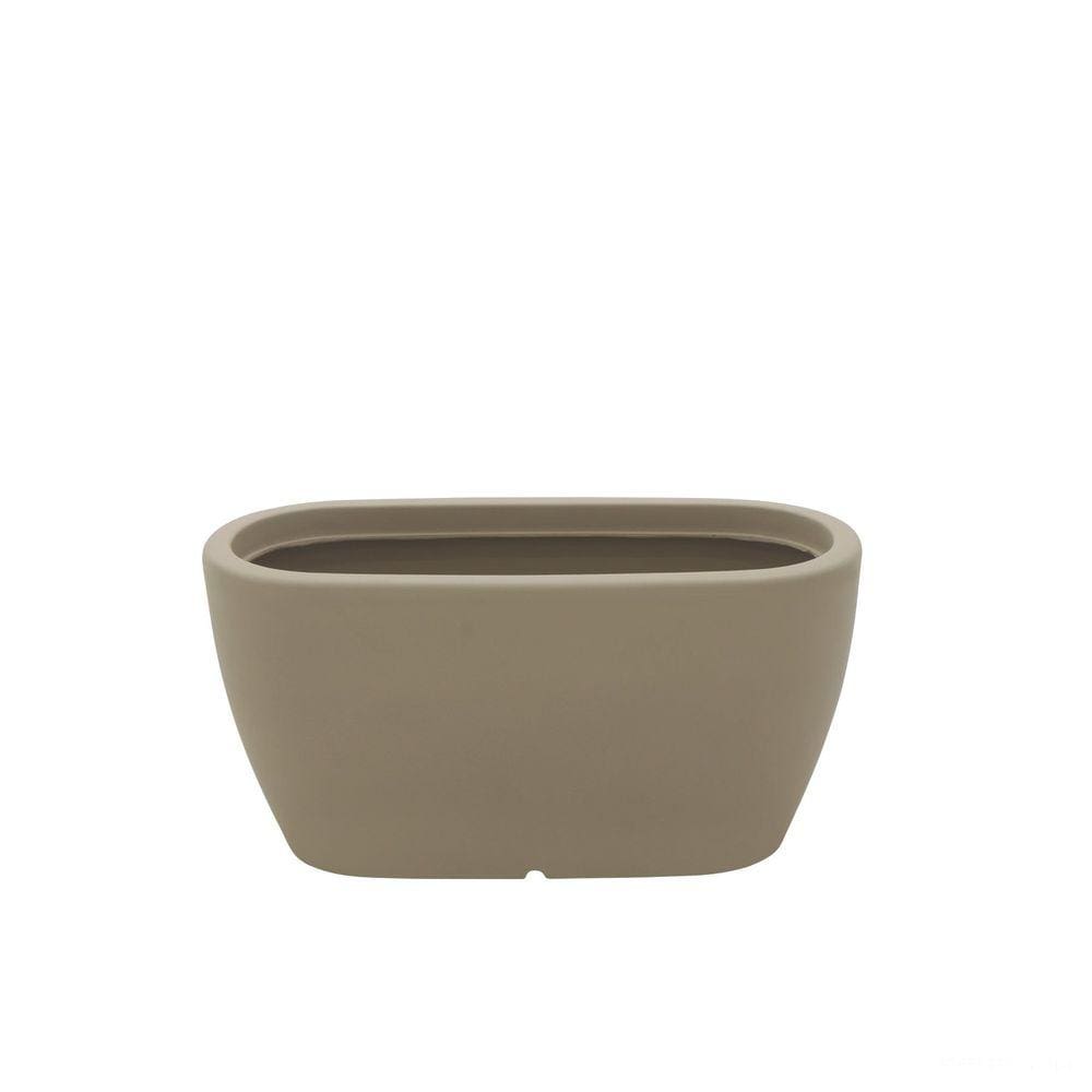 Floreira Tramontina Andaluz 33 cm em Polietileno Bege Tramontina