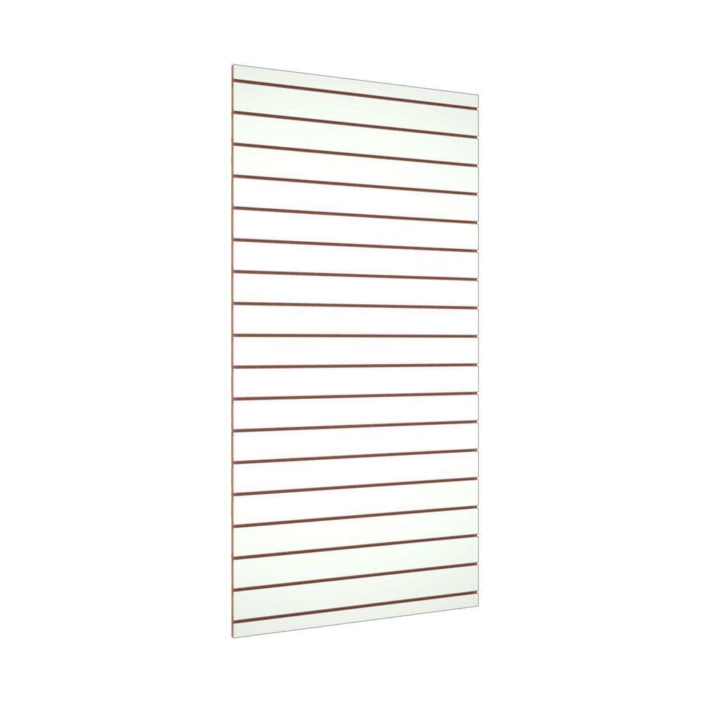 Painel Canaletado Branco Mdf 18Mm 90Cmx180Cm