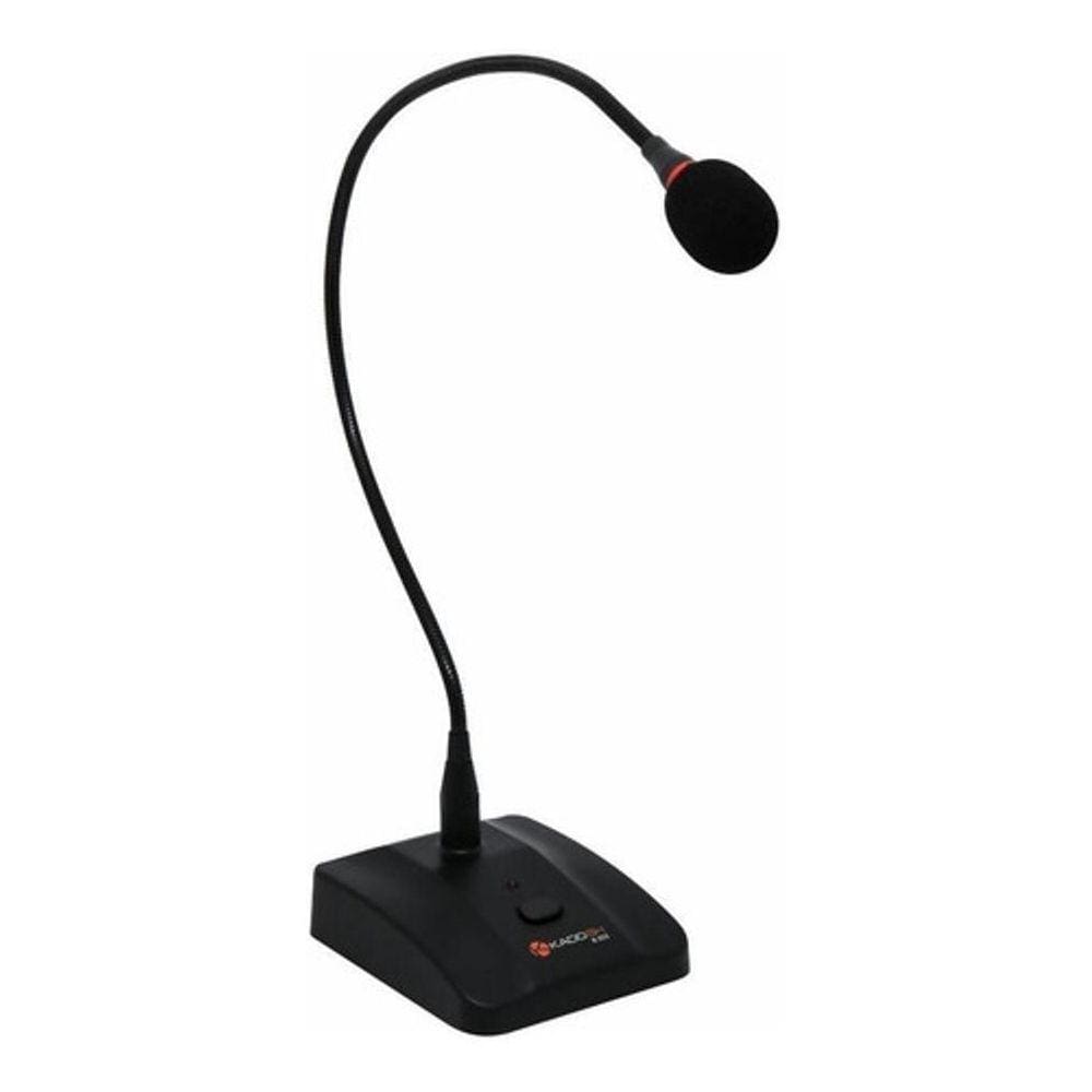 Microfone De Mesa Com Fio Gooseneck K-353 Kadosh