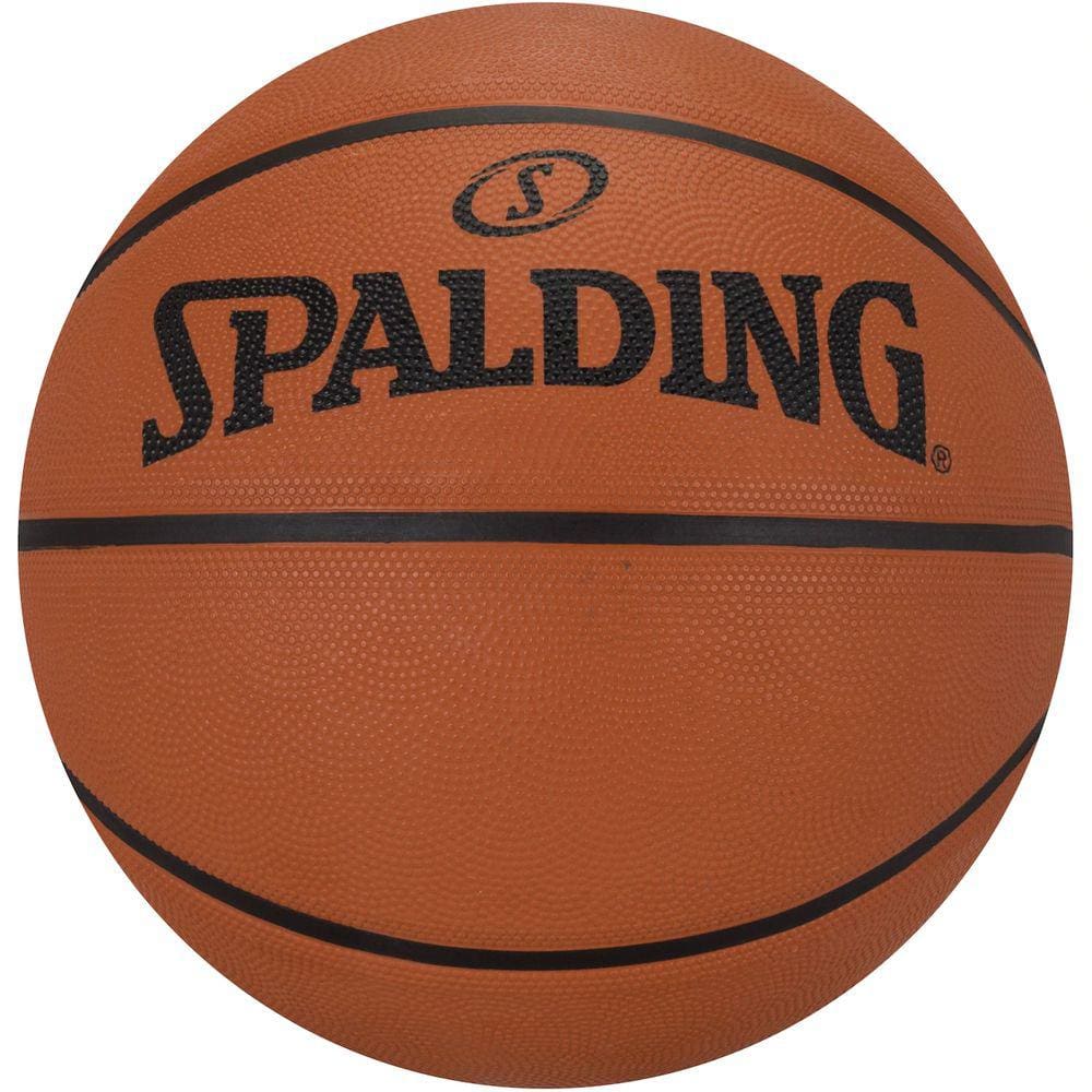 Bola de Basquete Spalding React TF-250 Tam 7 Laranja e Preta 