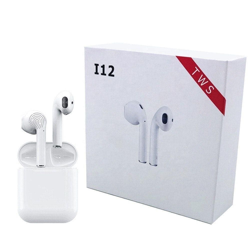 Fone De Ouvido Bluetooth S/ Fio I12 TWS 5.0