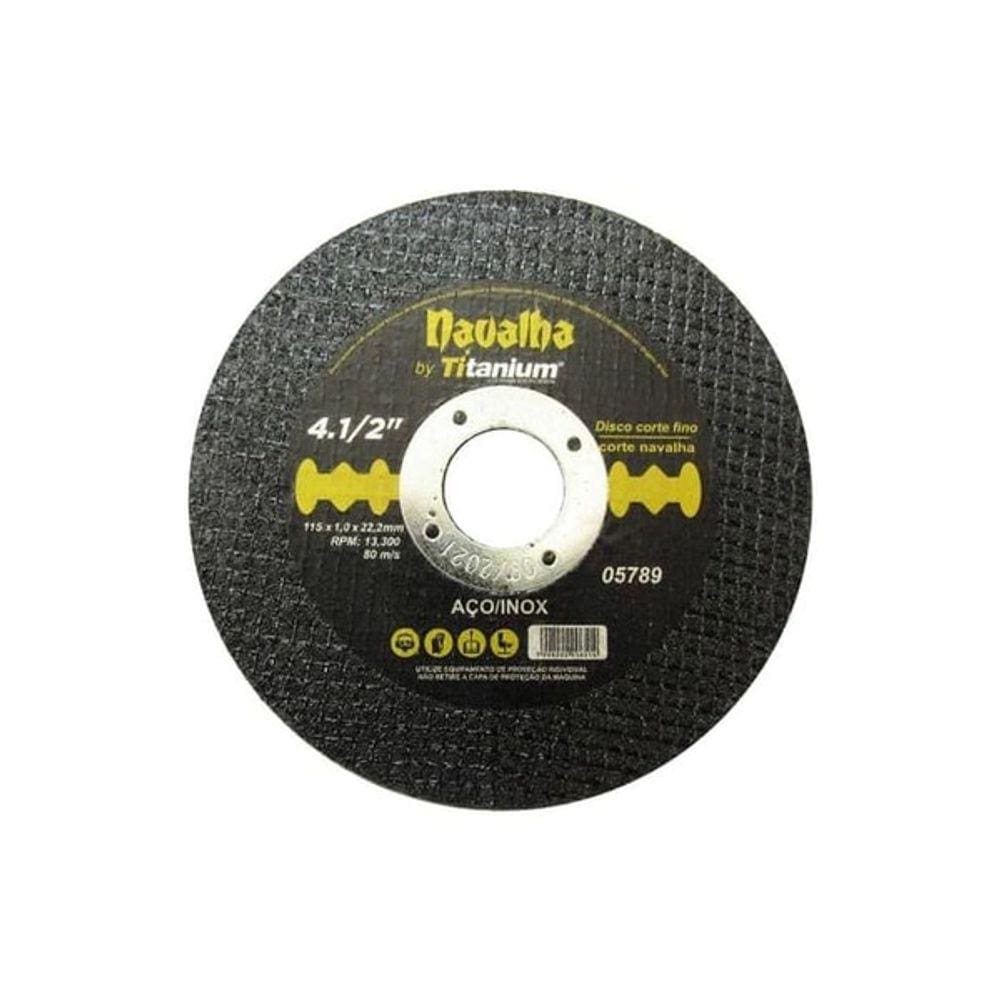 Disco De Corte Fino Navalha 4.1X2x1,0X7/8 Titanium 05789