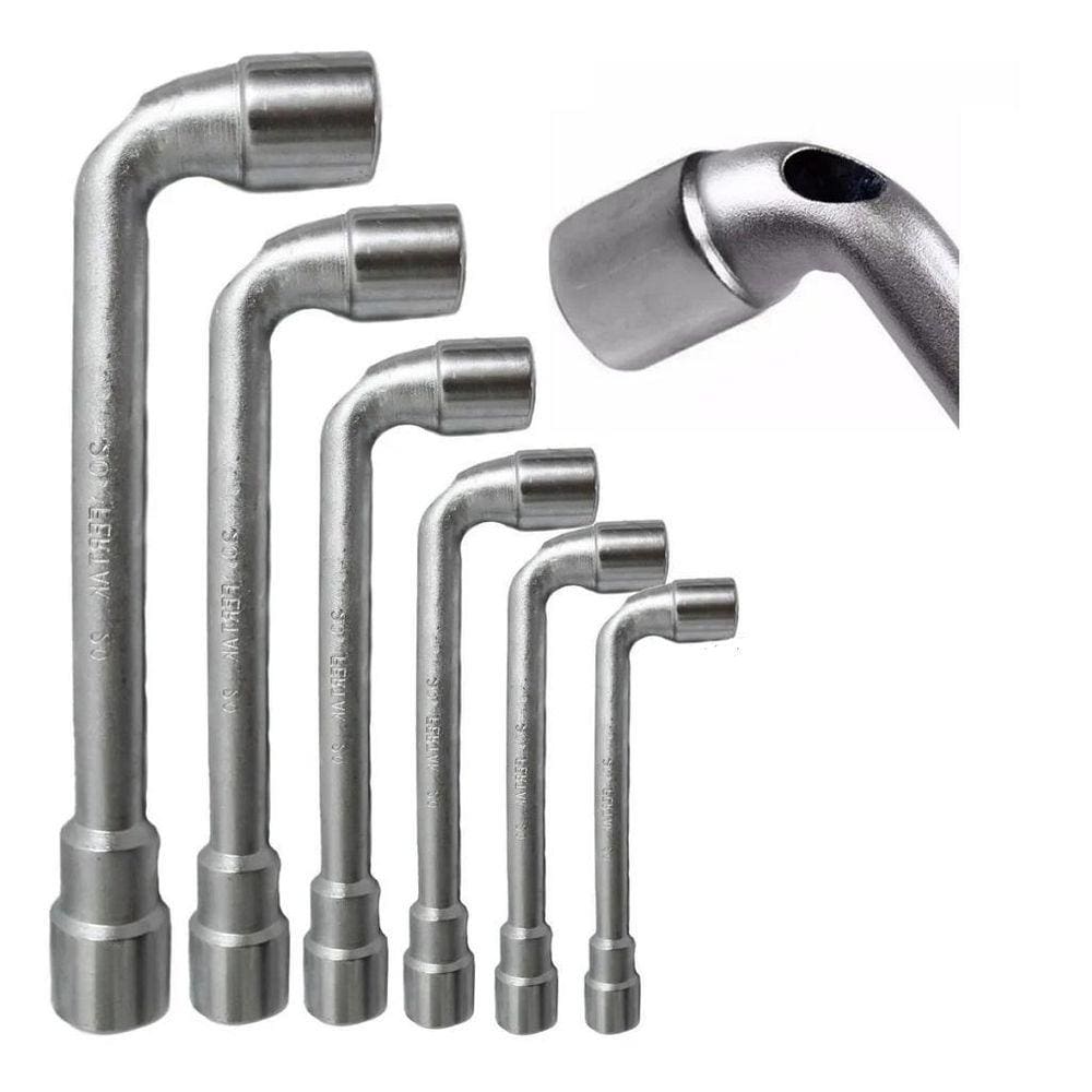 Kit Jogo Chave L Furo 06 Chaves 8,10,11,12,13,14 - Fertak