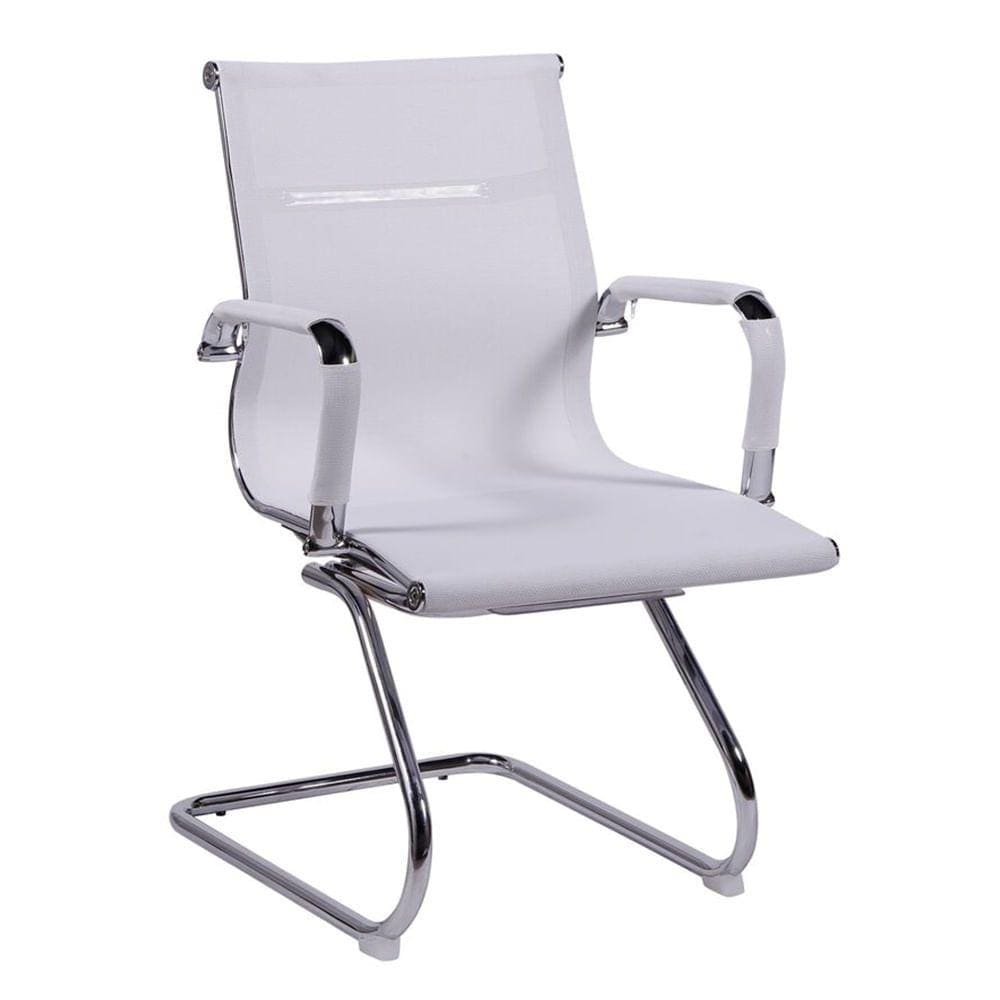 Cadeira de Escritório Noruega Fixa - Branco