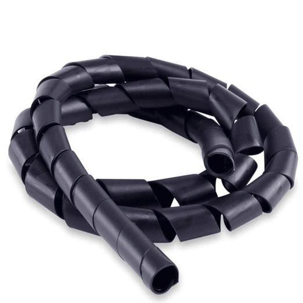 Organizador De Cabos Force Line 3M 20Mm Preto - Forceline