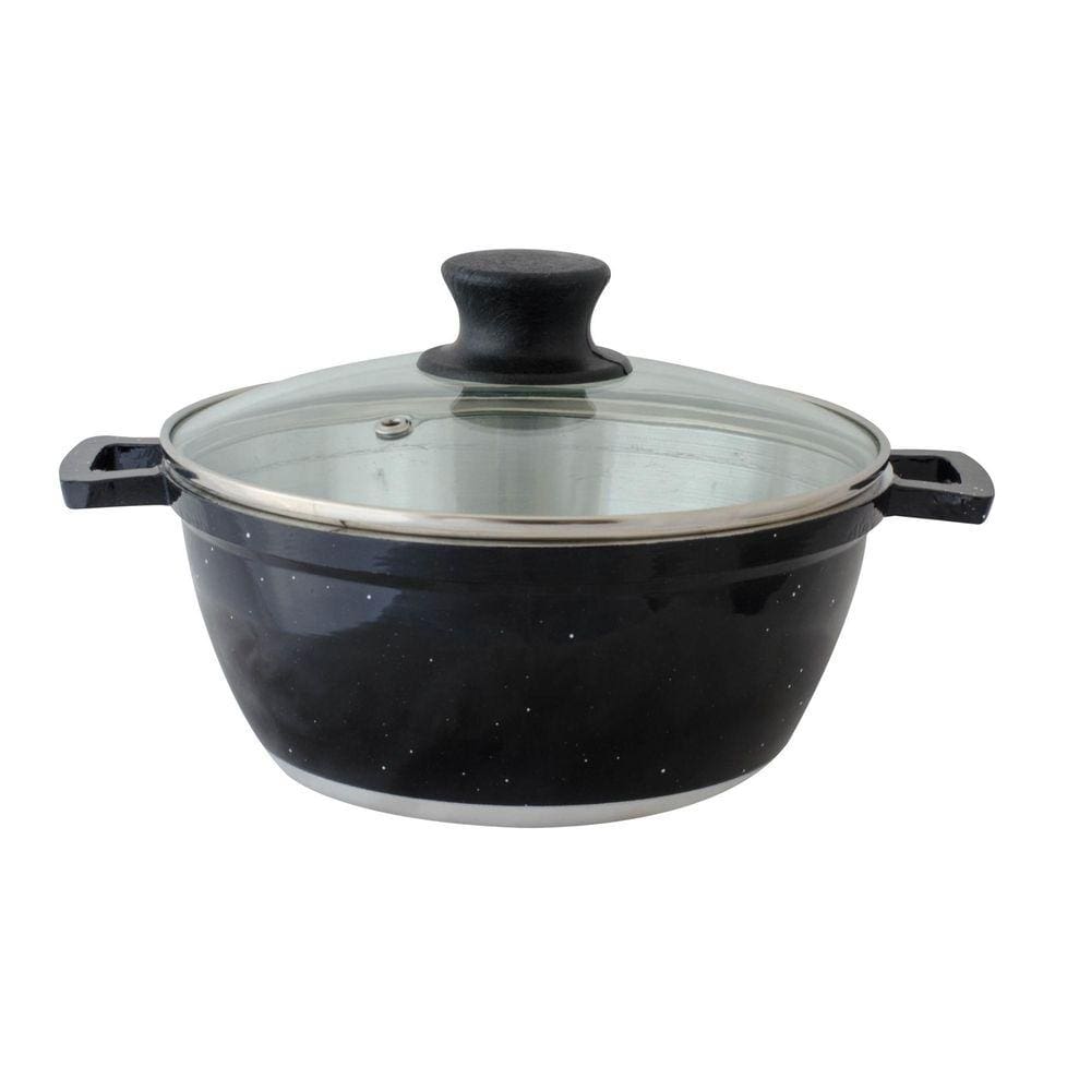 Panelão Alumínio Fundido Gulê Preto Pigmentado 32Cm 8,5 L
