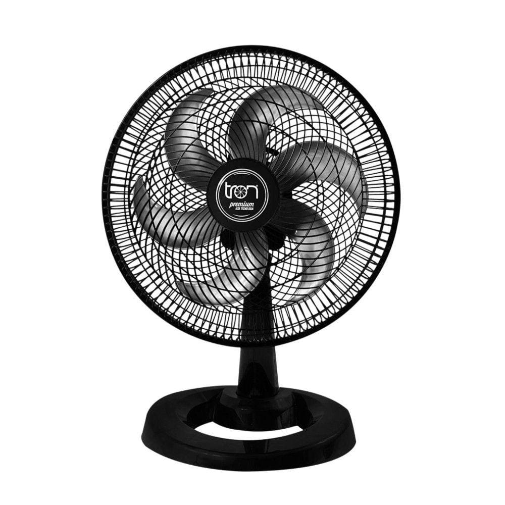 Ventilador De Mesa Premium 50 cm 127V Preto Tron