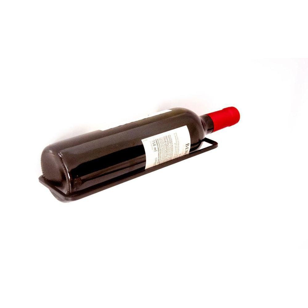 Porta Vinho Preto Para Fixa - Par
