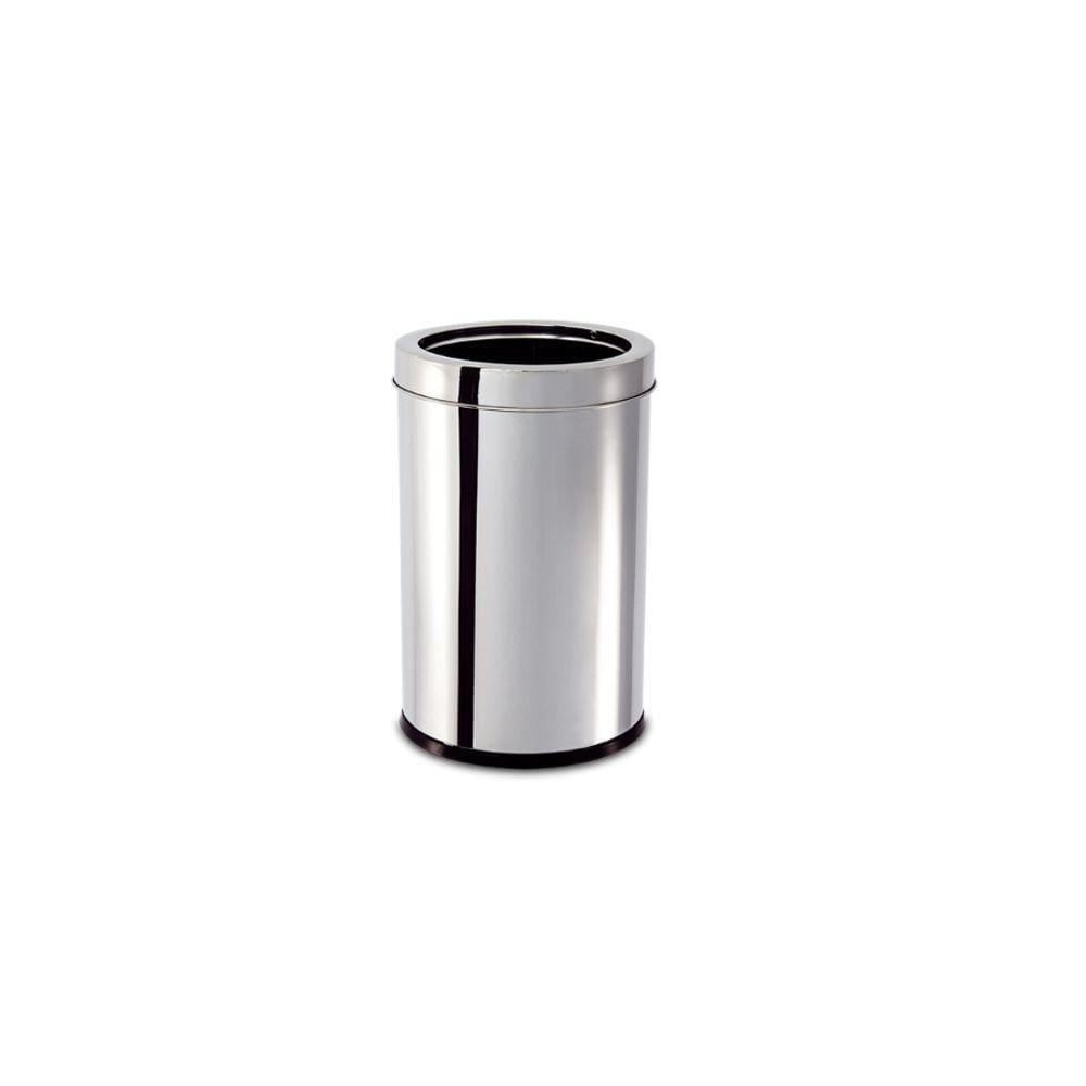 Lixeira inox com aro decorline lixeiras brinox