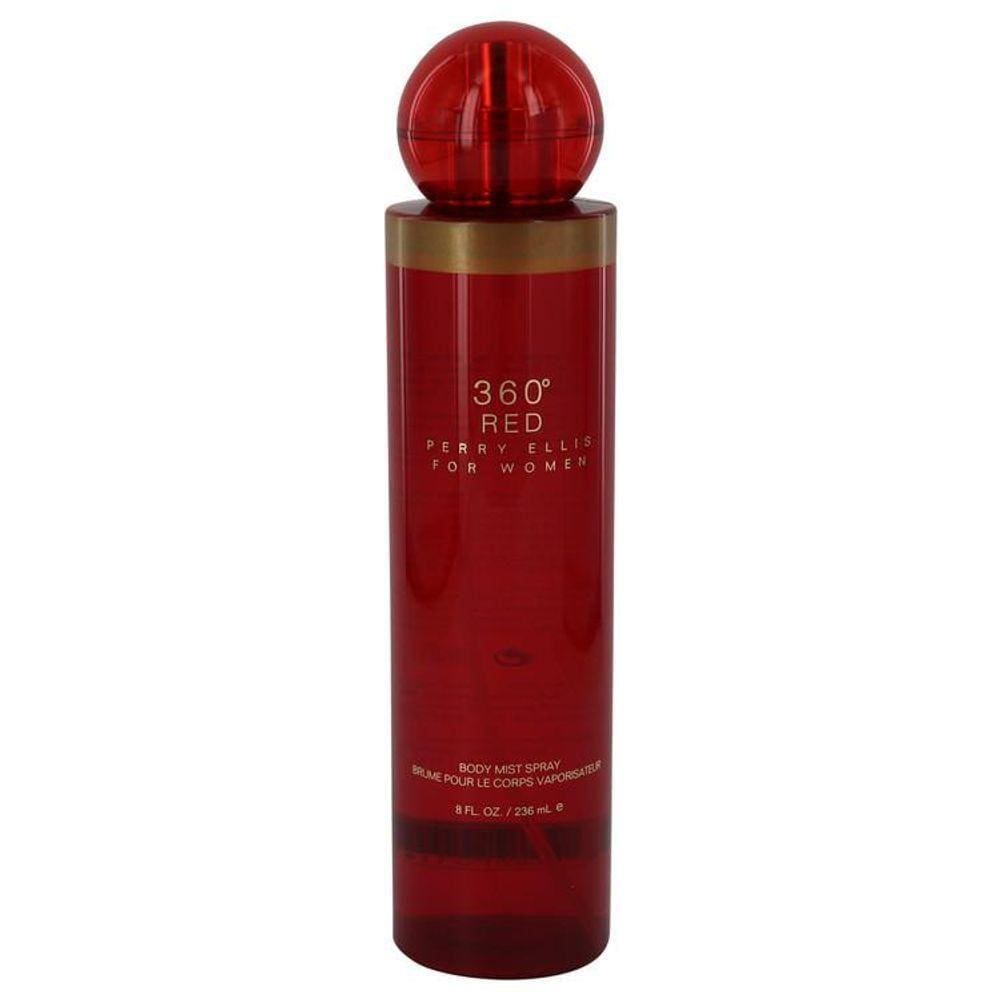 Perfume Feminino 360 Red Creme Perry Ellis 236 Ml Para Uso Corporal