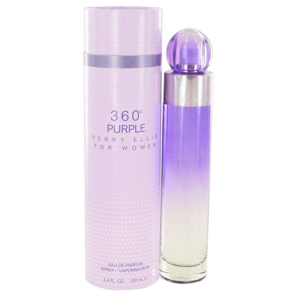 Perfume Feminino 360 Purple Perry Ellis 100 Ml Eau De Parfum