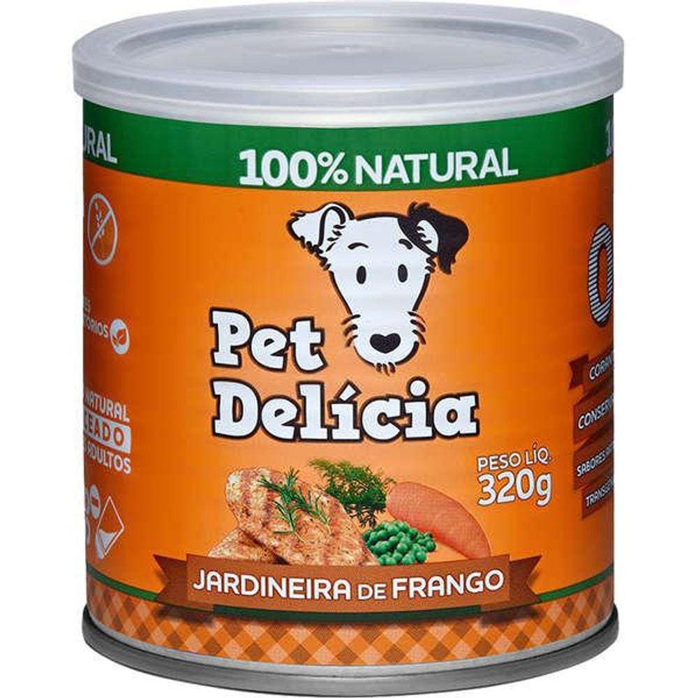 Pet Delicia Jardineira de Frango 320g