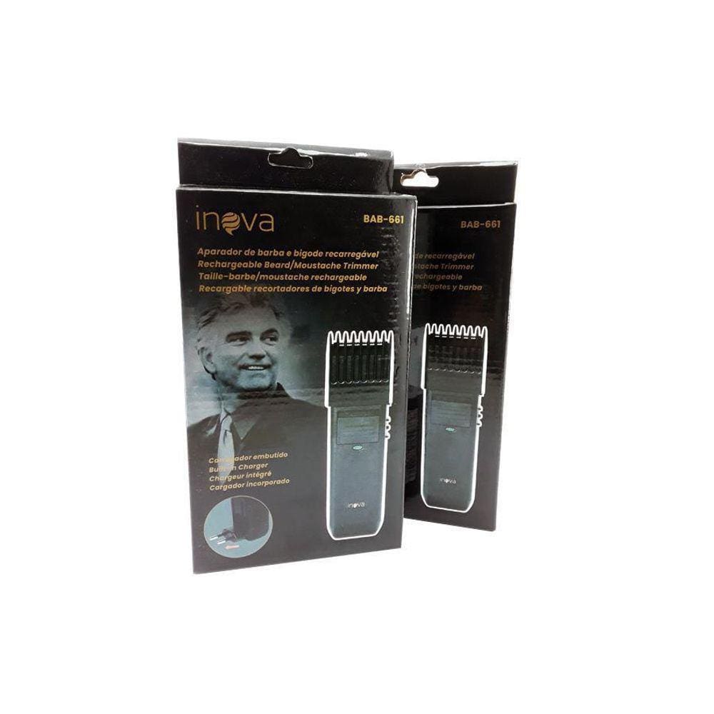 Maquina Cortar Cabelo Com Pente Regulável Com Inmetro