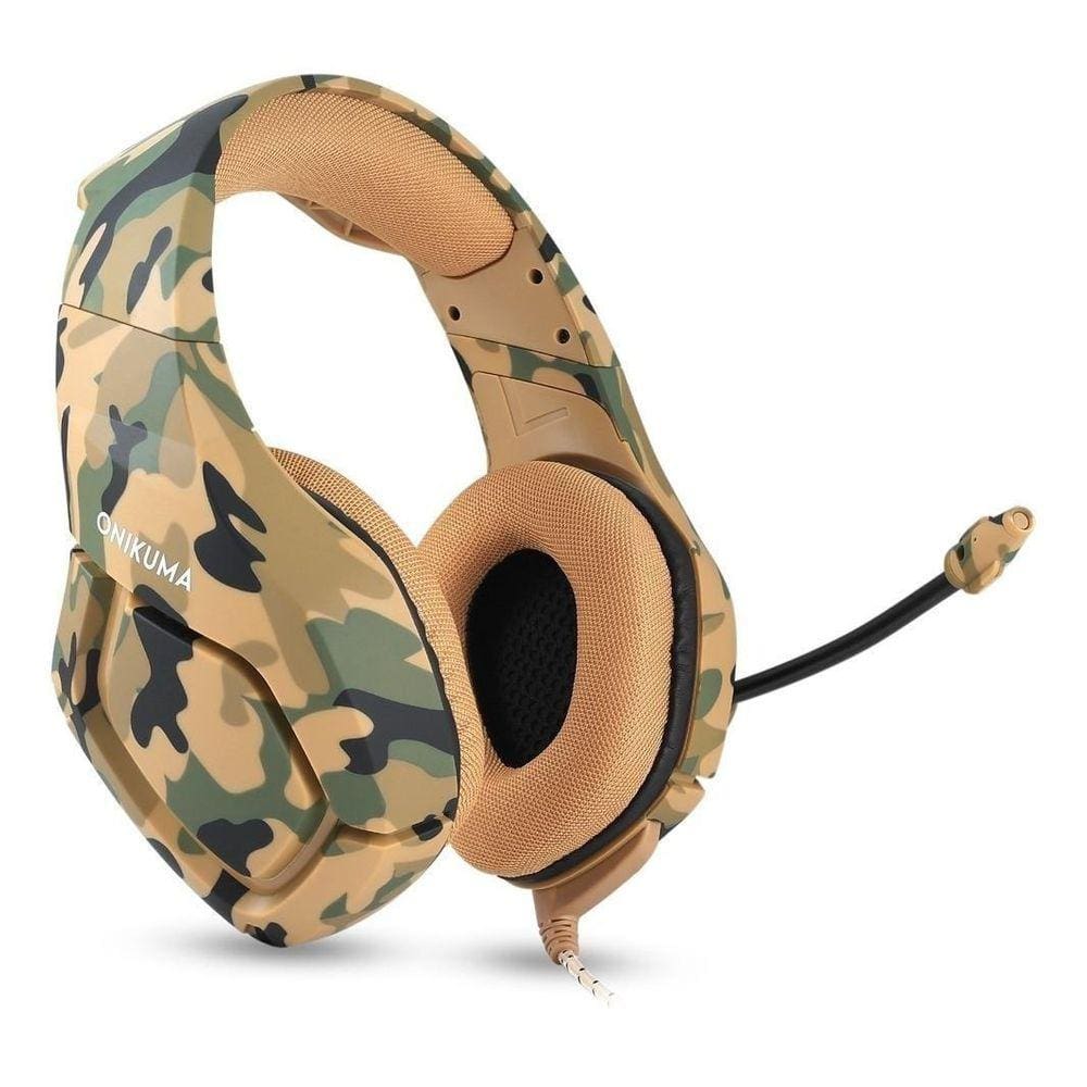 Fone De Ouvido Headset Gamer Profissional Onikuma K18 Yellow