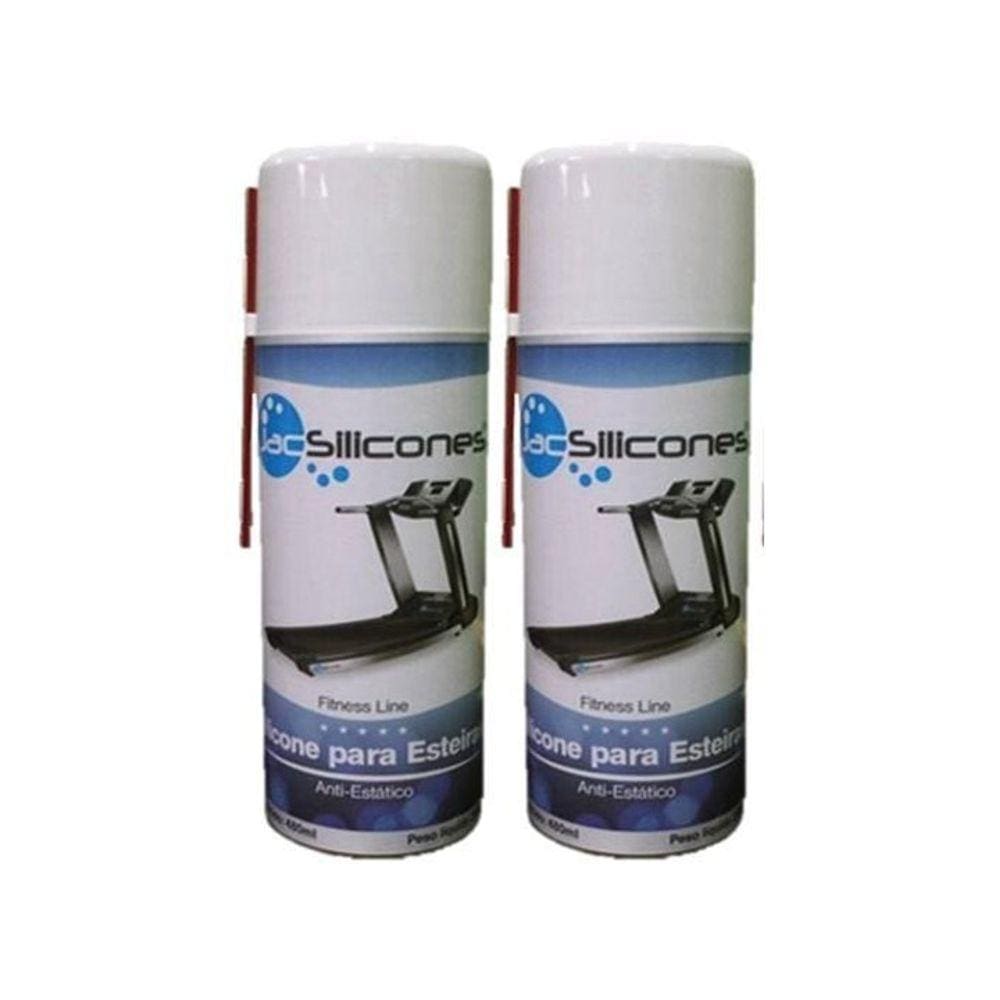 2 Silicone Lubrificante Para Esteira Elétrica Jac 480Ml