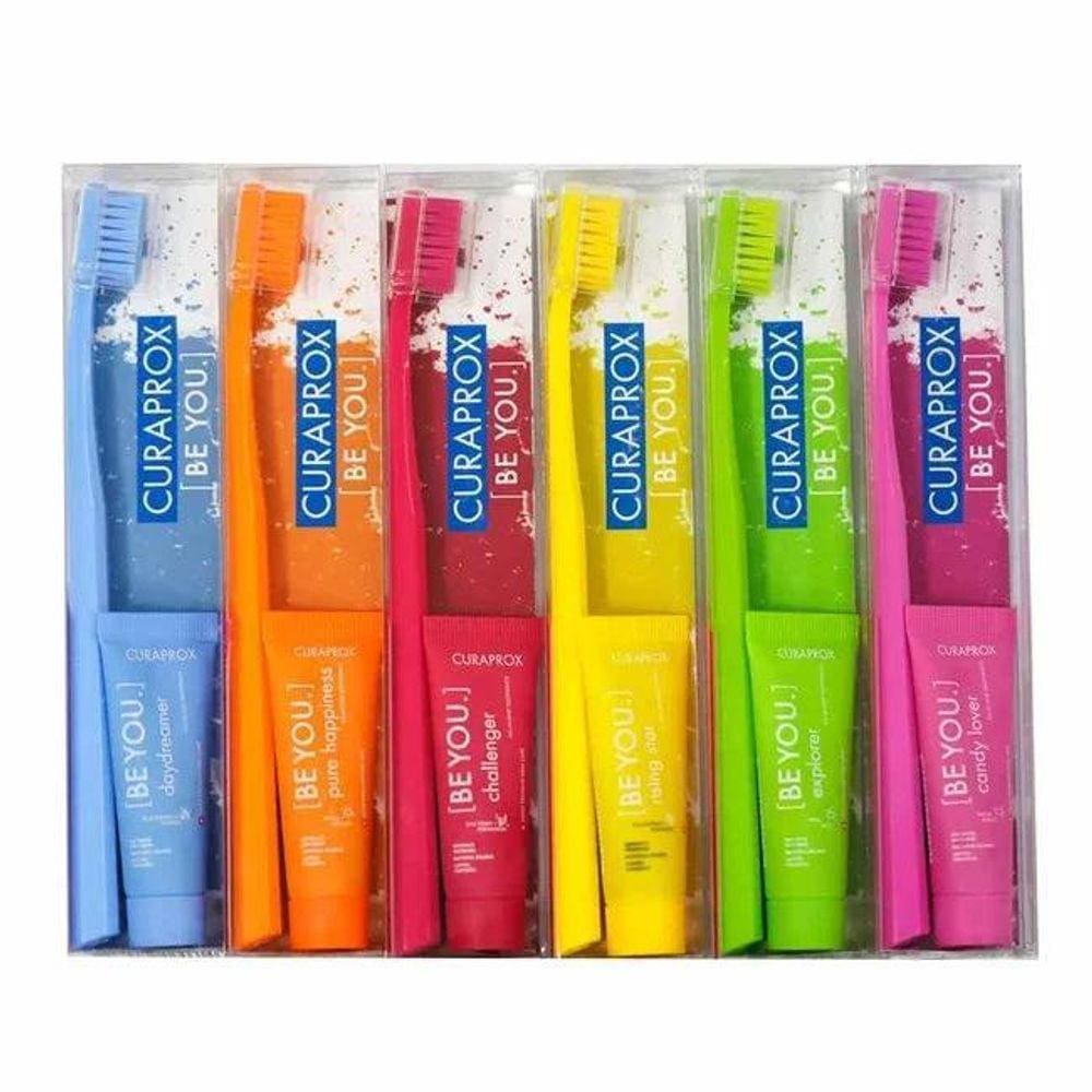 Kit Be You Creme 10Ml + Escova 5460 Com 6 Sabores