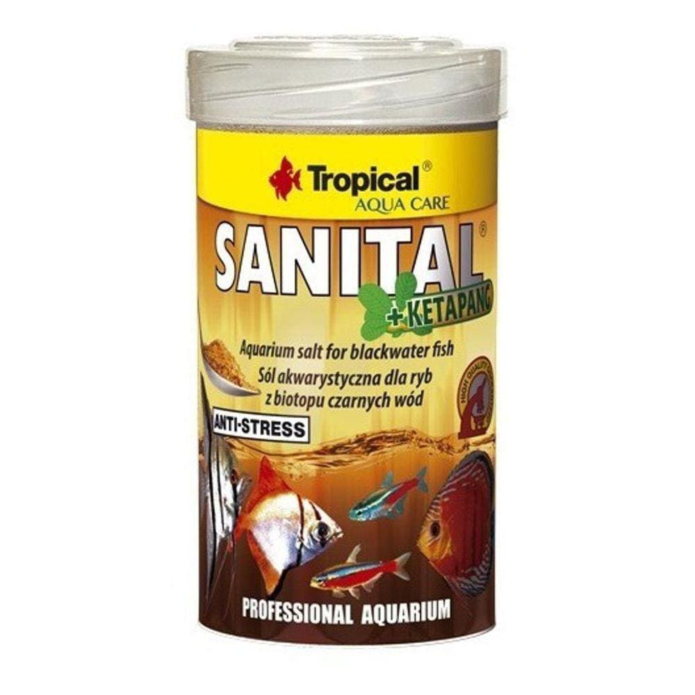 Tratamento Para Peixes - Tropical Sanital Ketapang 120G