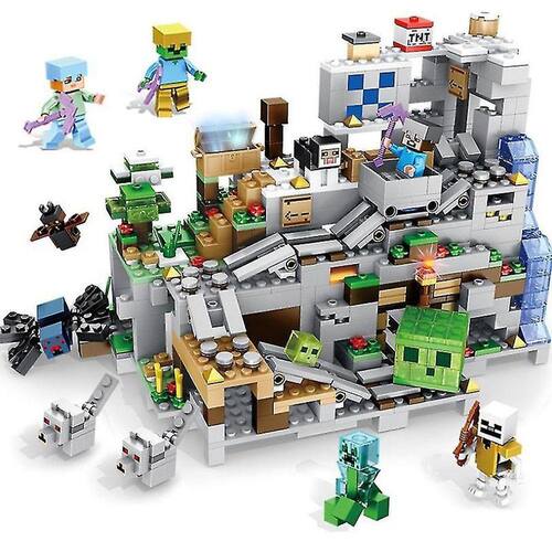 LEGO Minecraft Minifiguras Zombie Da Selva Blocos De Construção De  Brinquedos Educativos Infantis - Escorrega o Preço