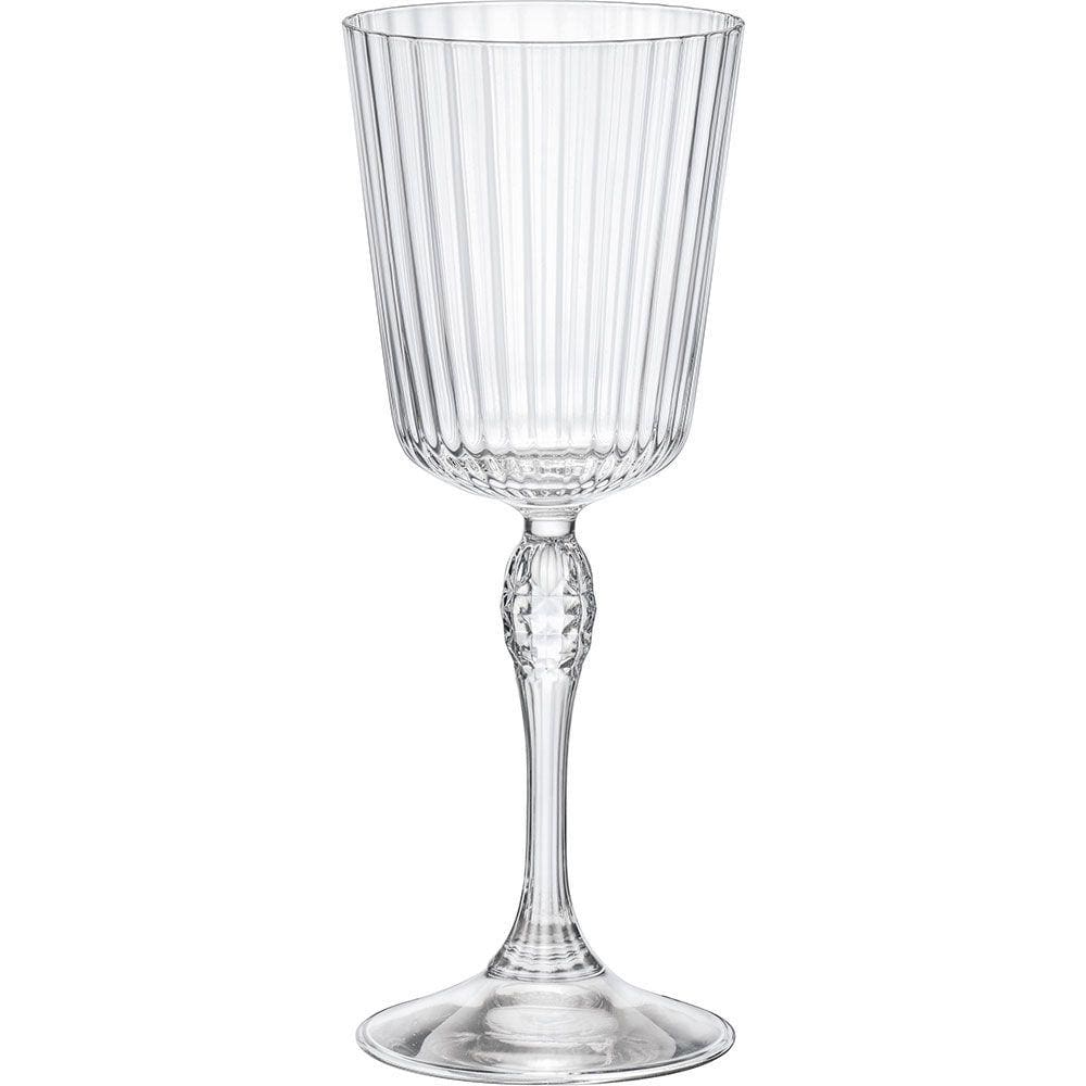 BORMIOLI ROCCO AMERICA `20S TAÇA COQUETEL 20x8x8cm 240ml CRISTAL TRANSP 6PÇ