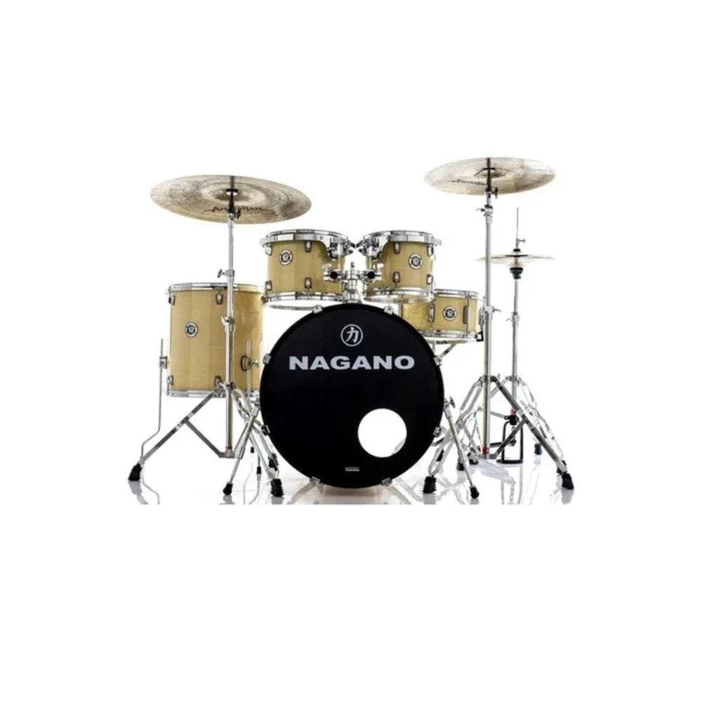Bateria Nagano Garage Rock 22 Ntc Natural Clear