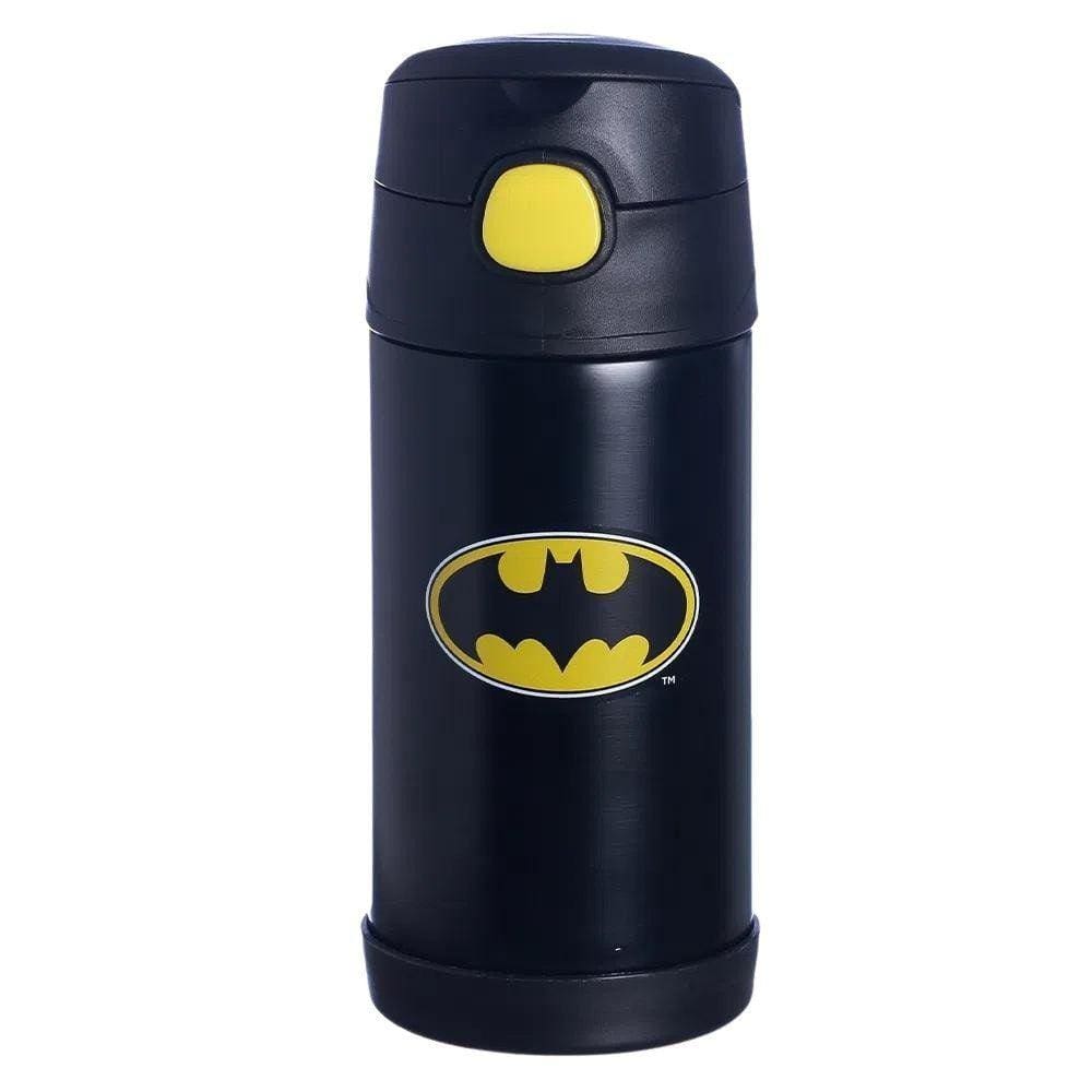 Garrafa Infantil Com Canudo - Logo Batman - Zc 10072060