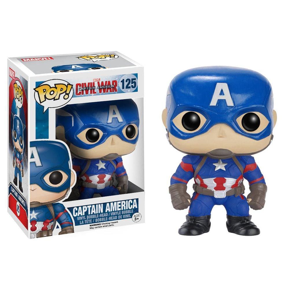 Captain America 125 - Marvel Civil War - Funko Pop