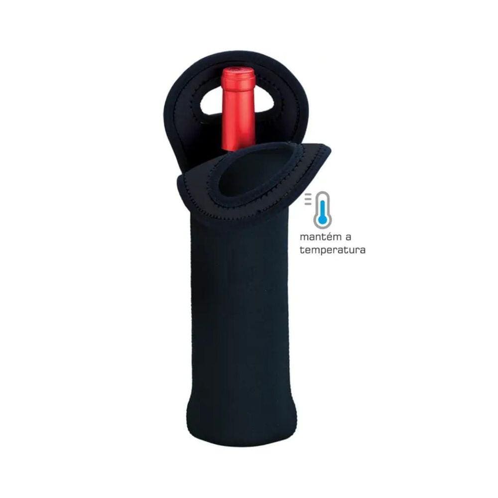Porta Garrafa Em Neoprene Para 1 Garrafa
