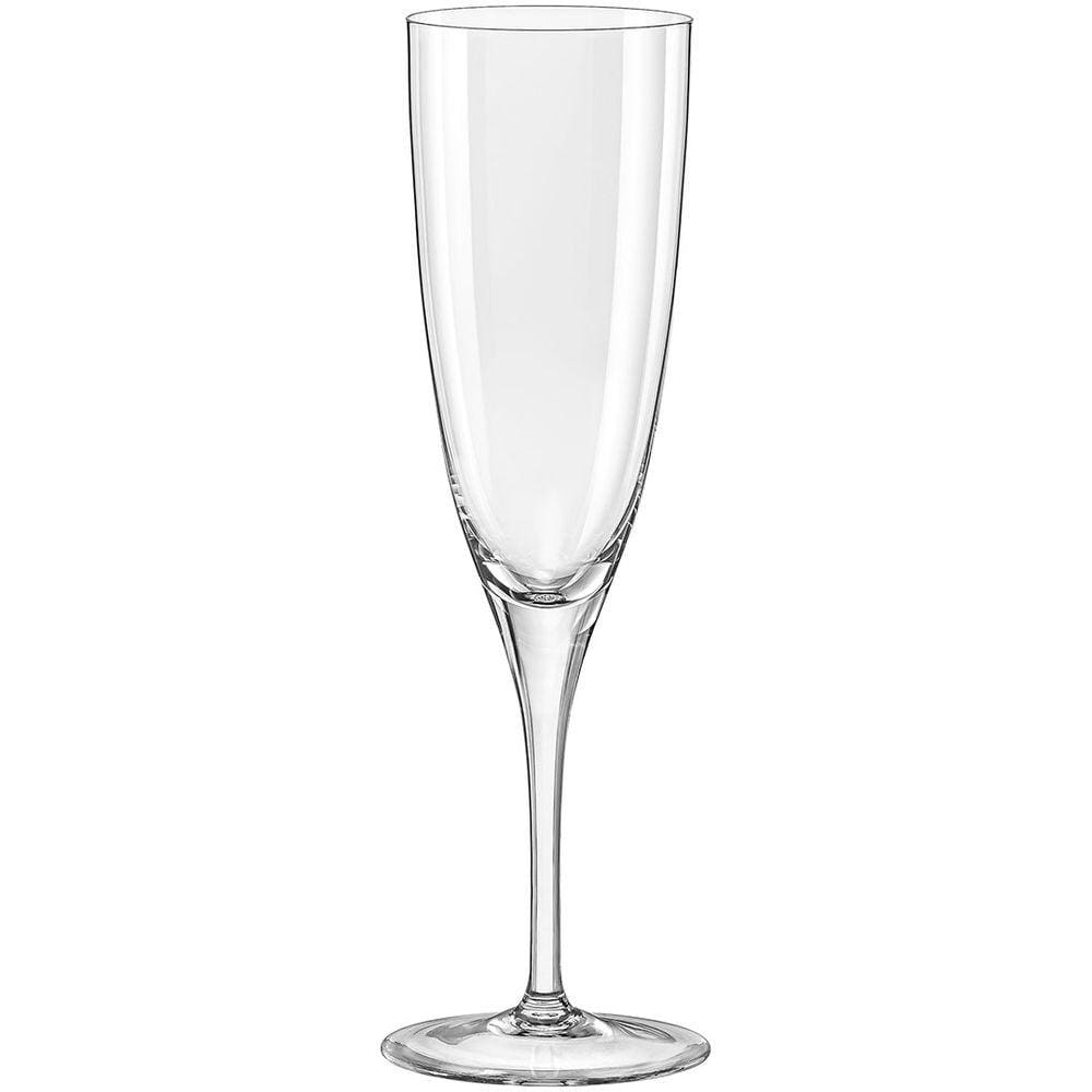 BOHEMIA KATE TAÇA CHAMPANHE 23x7x7cm 220ml CRISTAL TRANSP 6PÇ