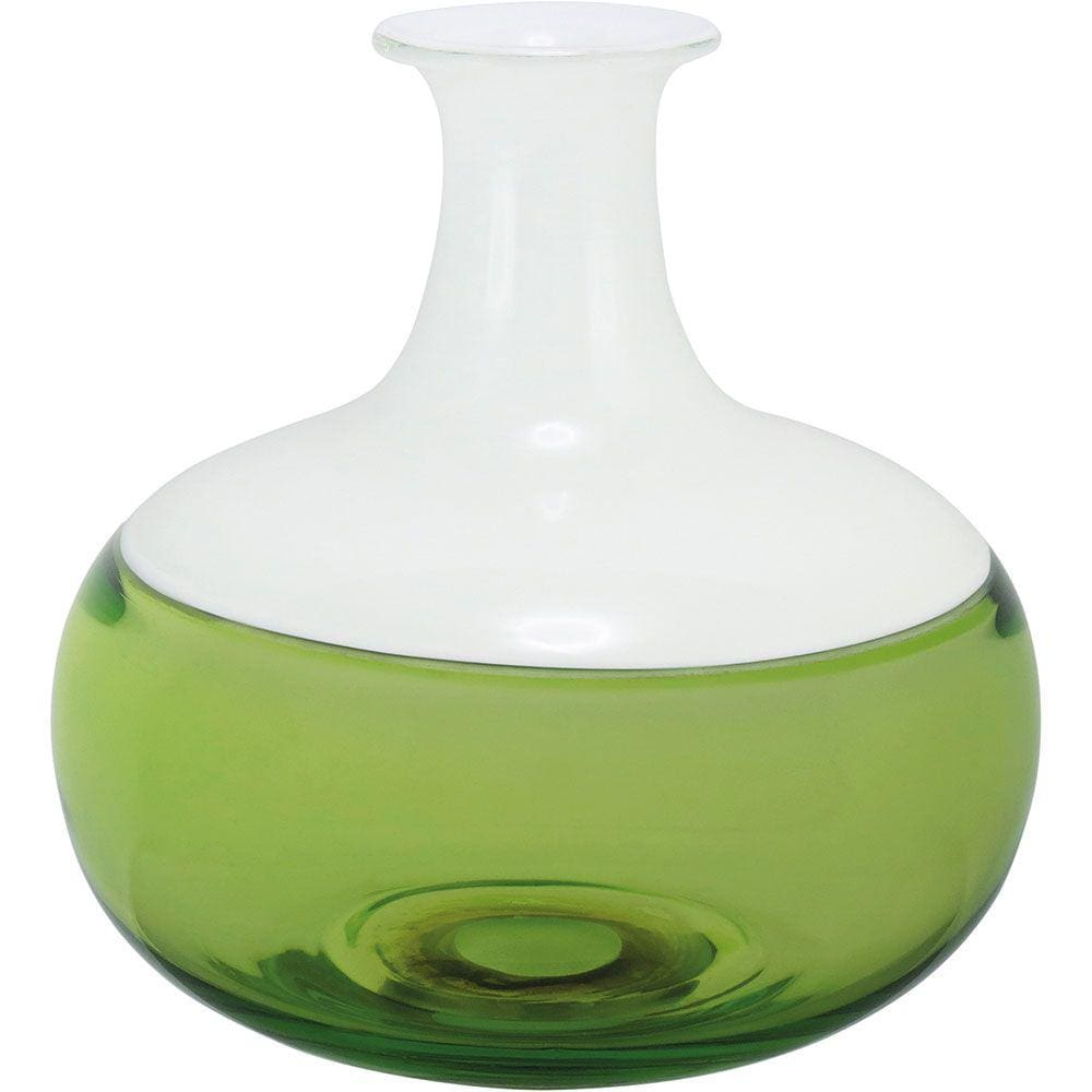 THYARA GARRAFA DECORATIVA 20x20x20cm VIDRO VERDE