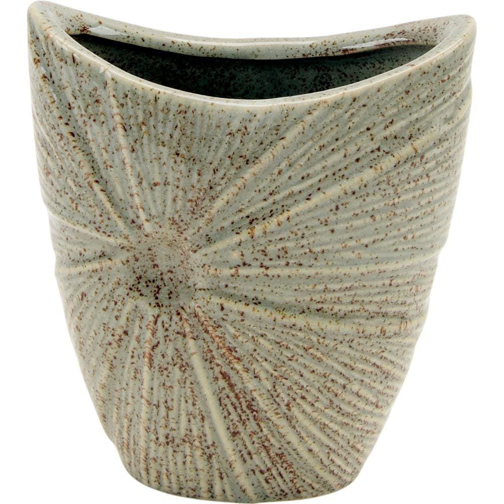 HOME&CO PRUNE VASO 20x17x9cm CERÂMICA MARFIM