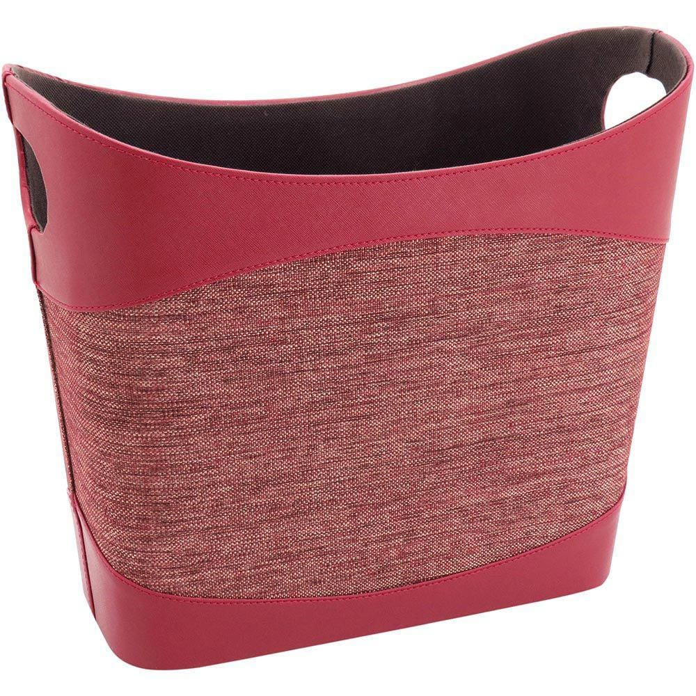HOME&CO MERCURIO REVISTEIRO 34x40x20cm SINTÉTICO VERMELHO