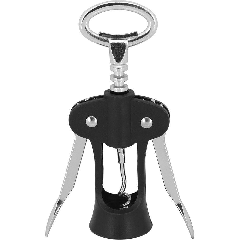 BACO SACA ROLHA 15x8x4cm INOX PRETO