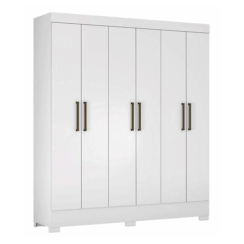 Guarda Roupa Casal Verso Branco - Demóbile