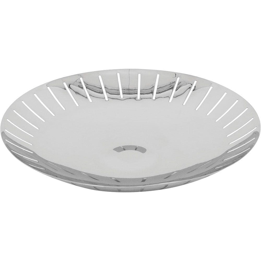 HOME&CO LUNARIA CENTRO MESA 6x36x36cm INOX PRATA